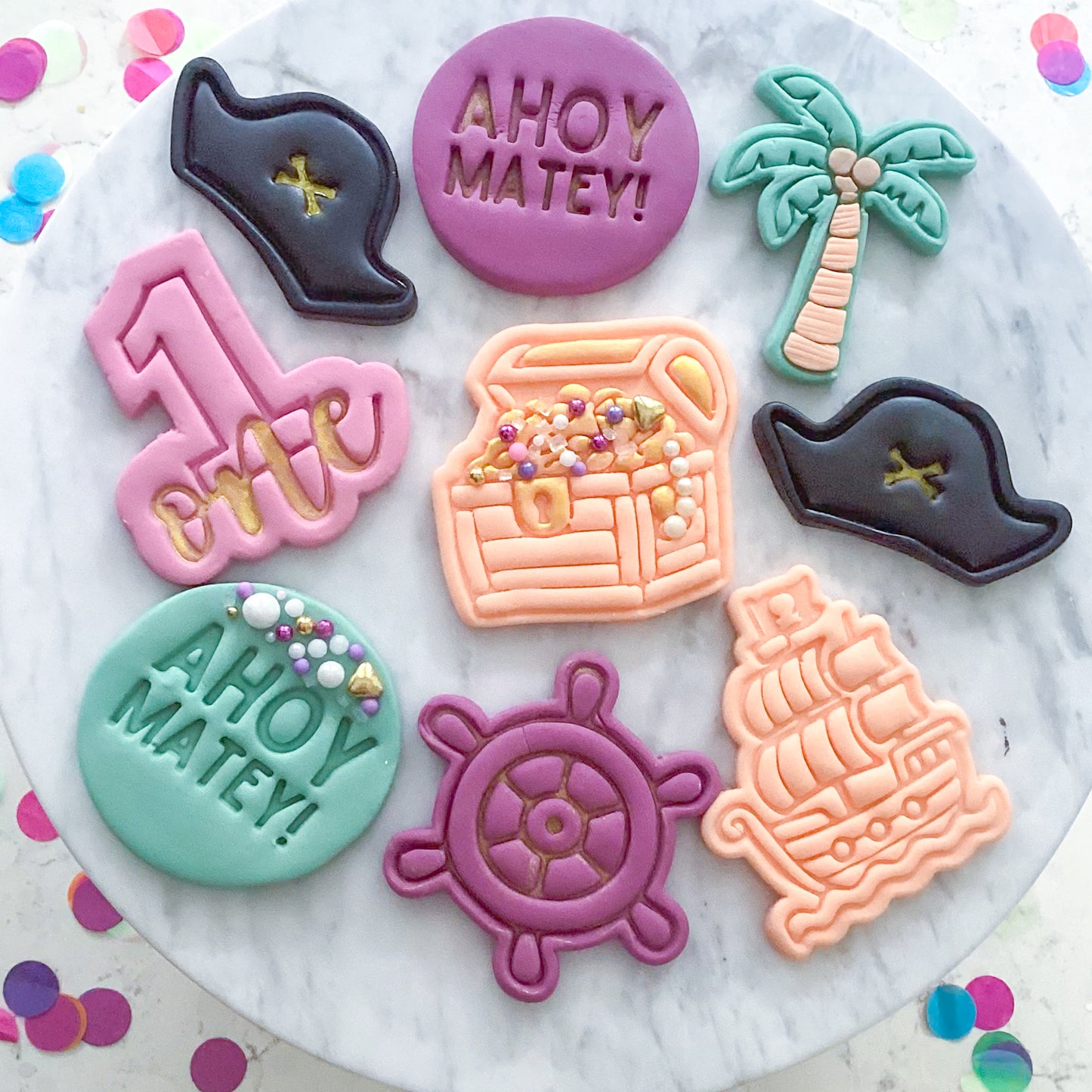 "Ships Wheel" - Cookie Cutter & Stamp