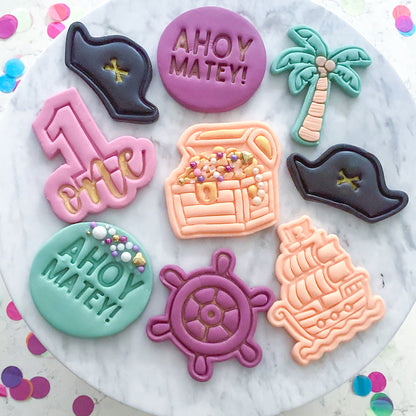 "Pirate Ship" - Cookie Cutter & Stamp