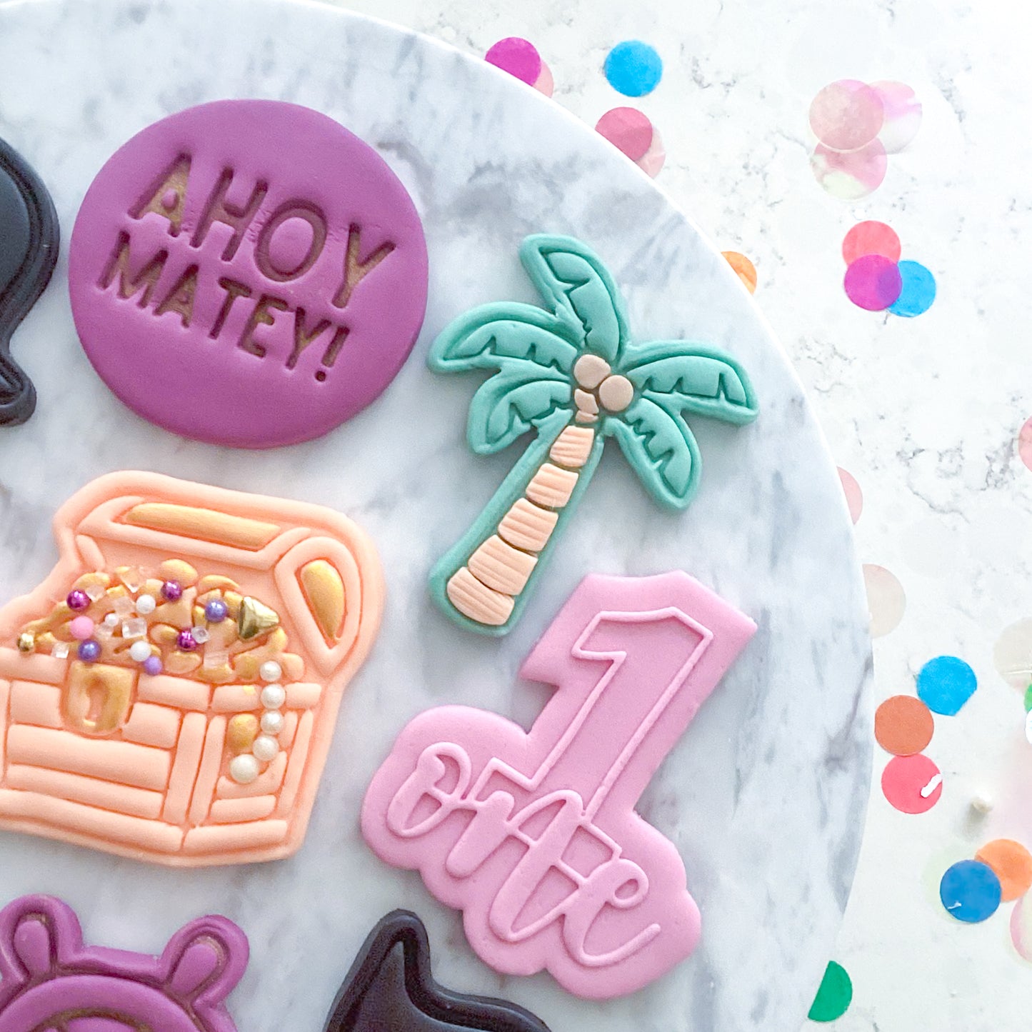 "Palm Tree #2" - Cookie Cutter & Stamp