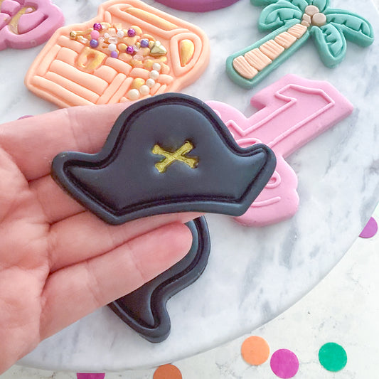 "Pirate Hat" - Cookie Cutter & Stamp