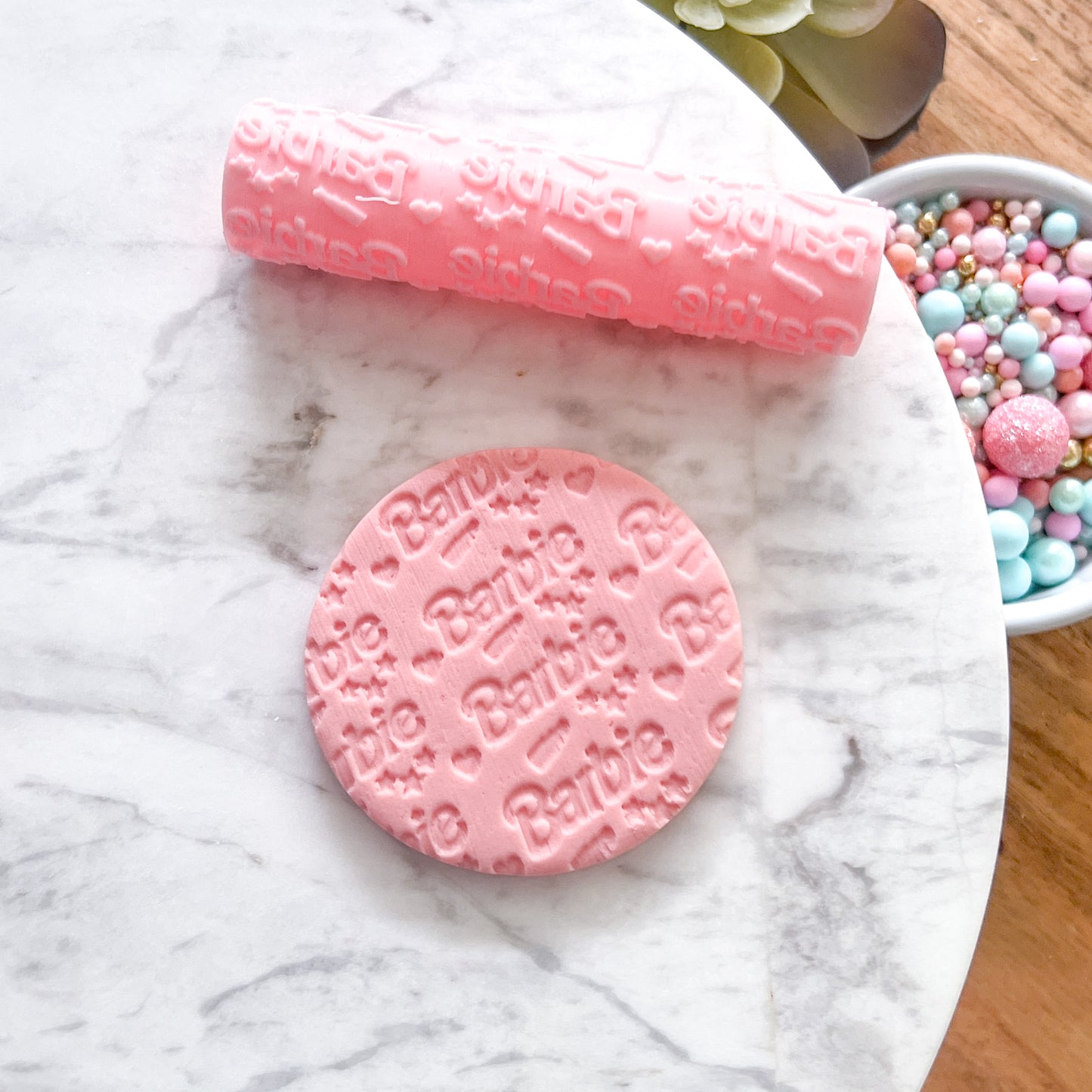 "Barbie" Fondant Texture Roller