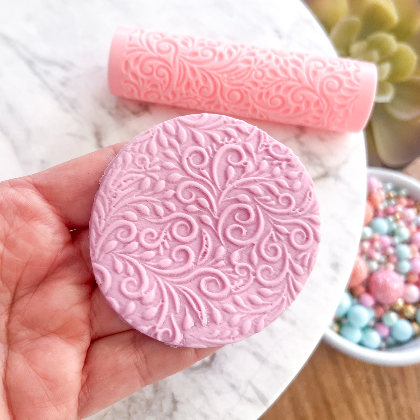 "Trellis" Fondant Texture Roller