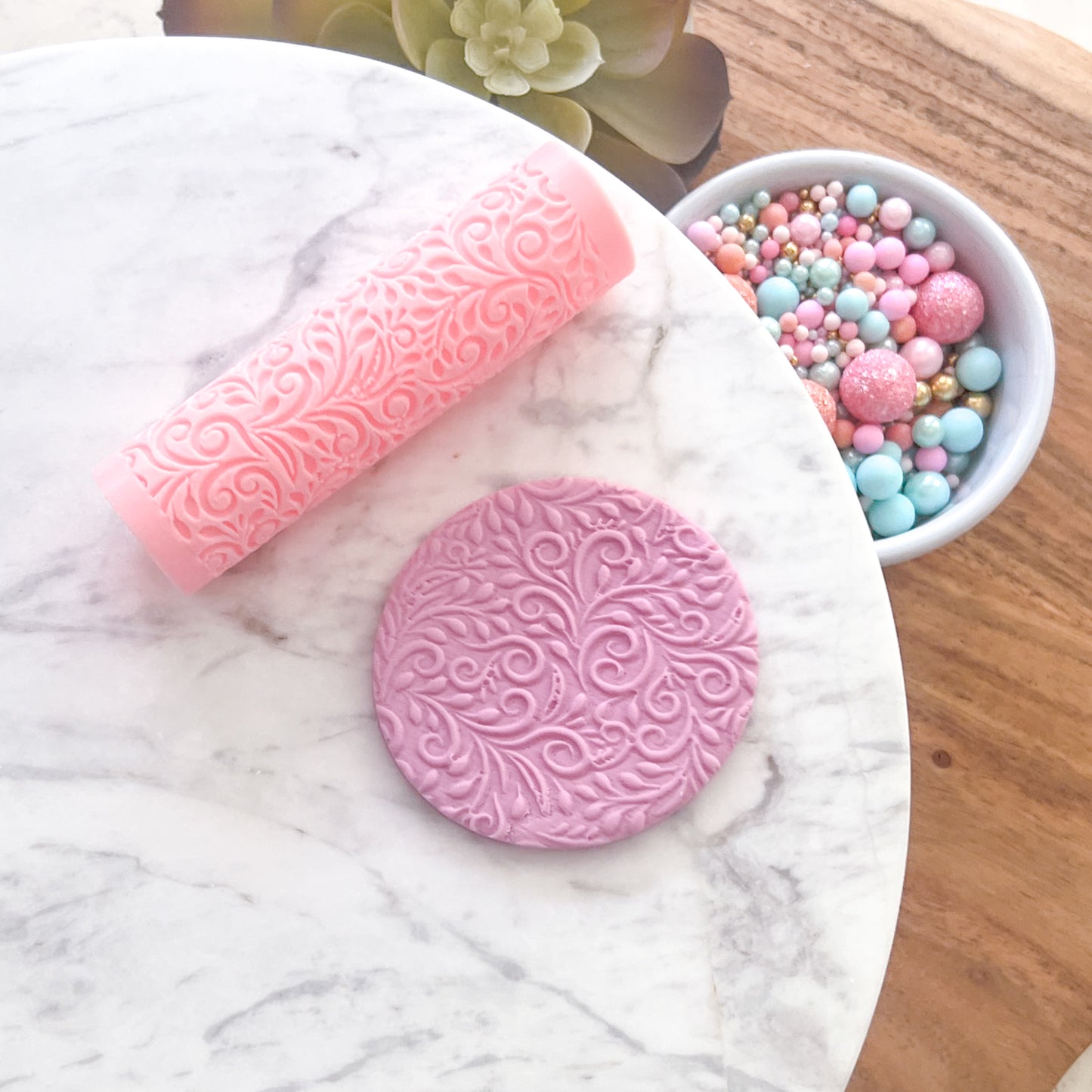 "Trellis" Fondant Texture Roller