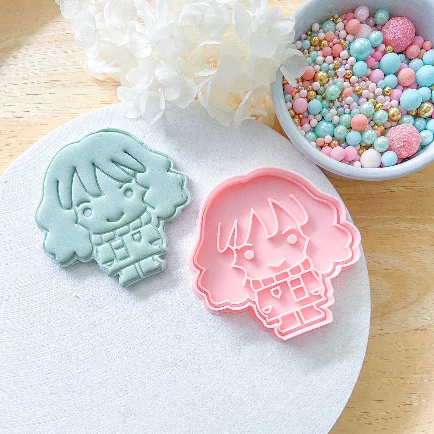 "Hermoine" - Cookie Cutter & Stamp