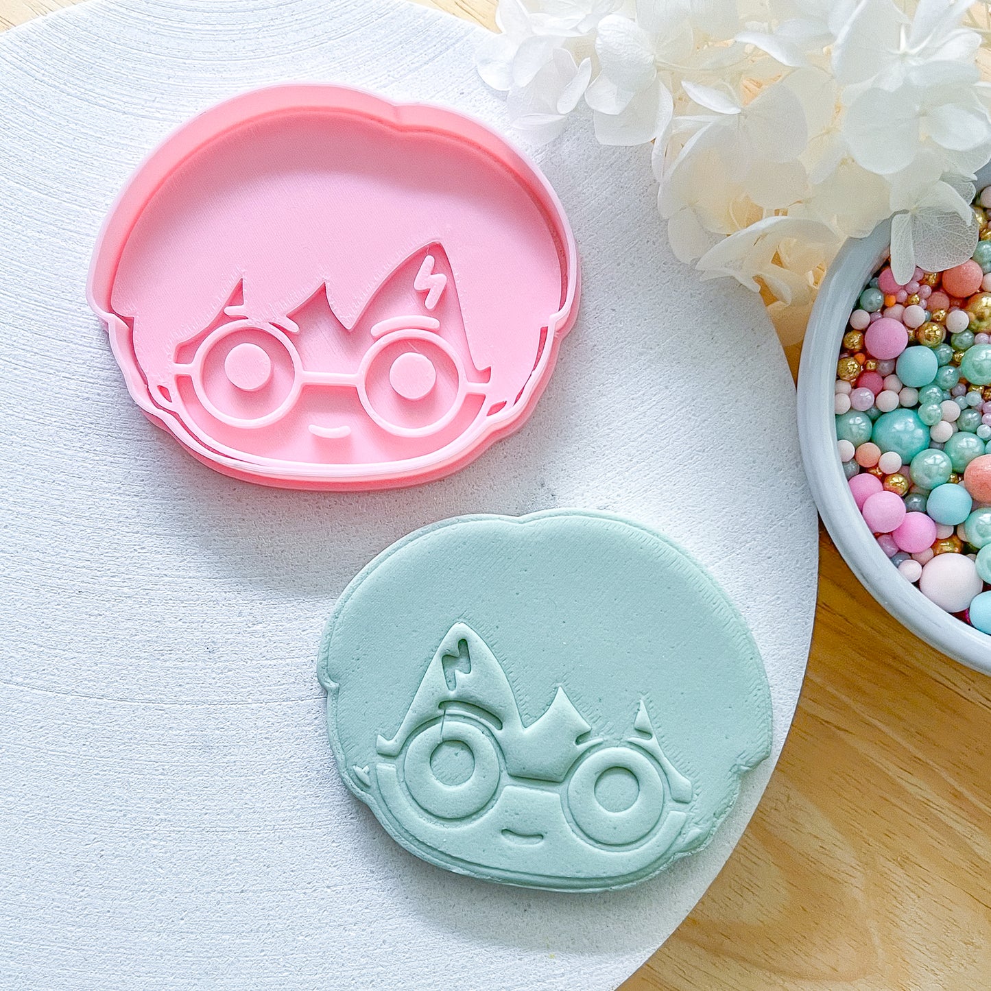 "Harry Potter Face #2" - Cookie Cutter & Stamp