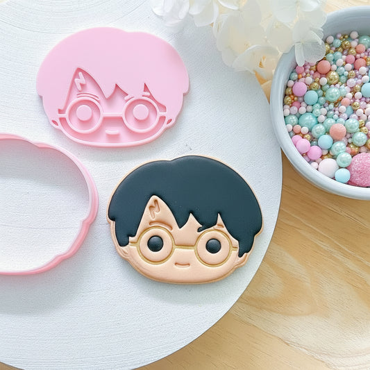 "Harry Potter Face #2" - Cookie Cutter & Stamp