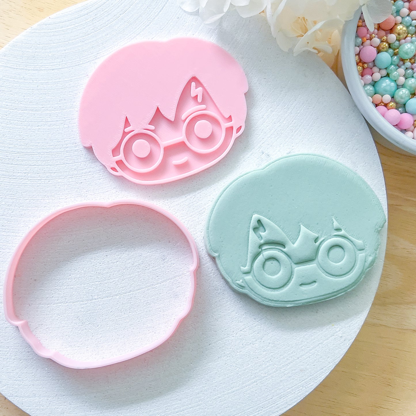 "Harry Potter Face #2" - Cookie Cutter & Stamp