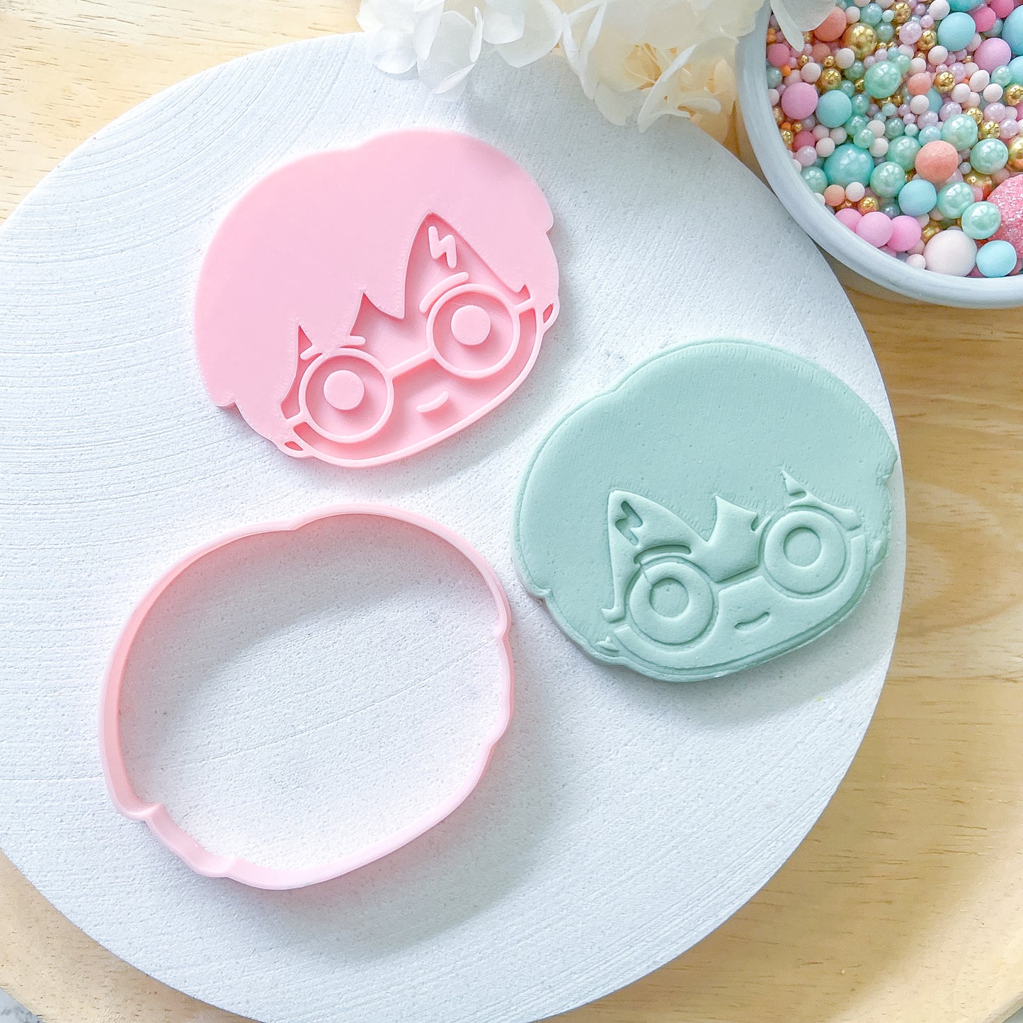 "Harry Potter Face #2" - Cookie Cutter & Stamp