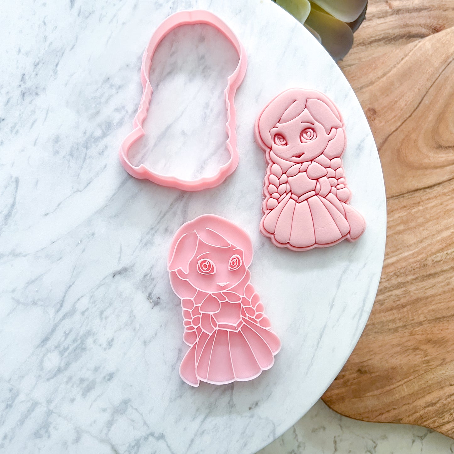 "Anna #2" Cookie Cutter & Stamp