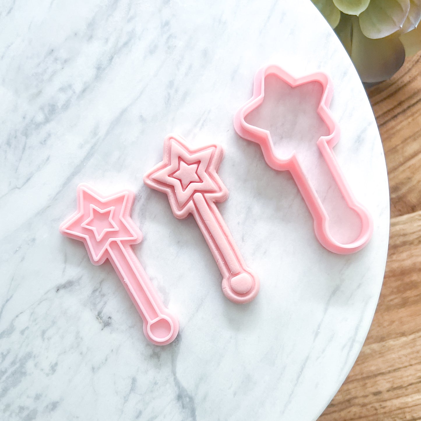 "Wand" Cookie Cutter & Stamp