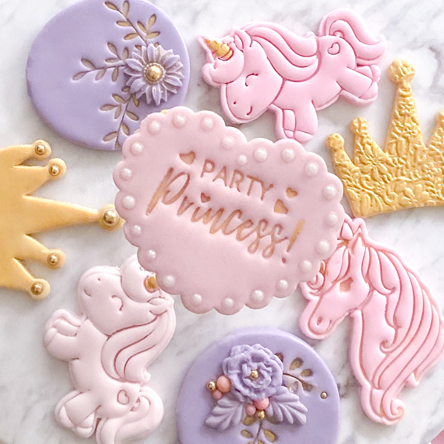 "Party Princess" Stamp