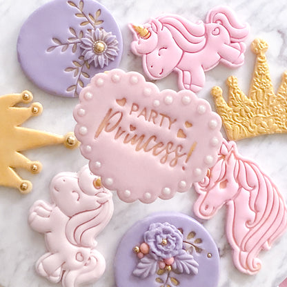 "Party Princess" Stamp
