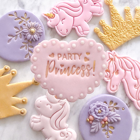 "Party Princess" Stamp