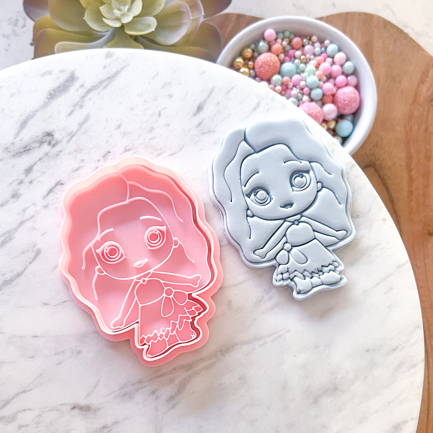 "Moana" Cookie Cutter & Stamp