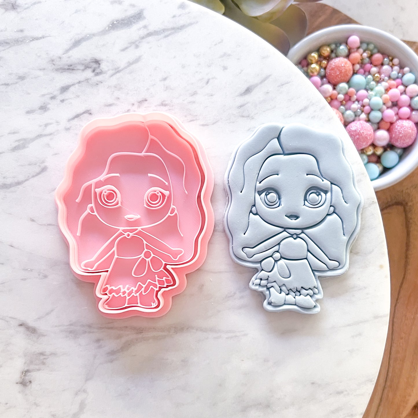 "Moana" Cookie Cutter & Stamp