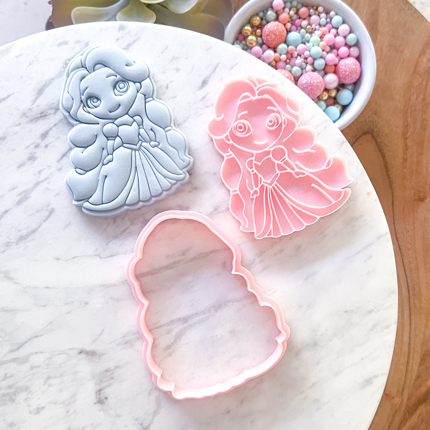 "Rapunzel" Cookie Cutter & Stamp