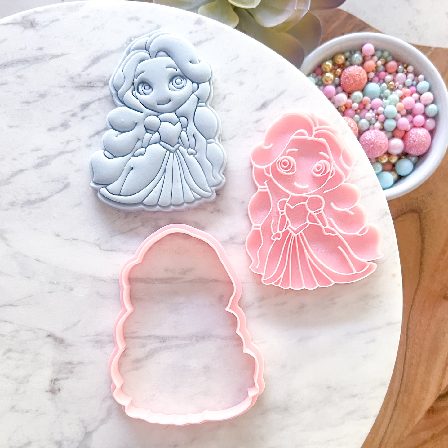 "Rapunzel" Cookie Cutter & Stamp