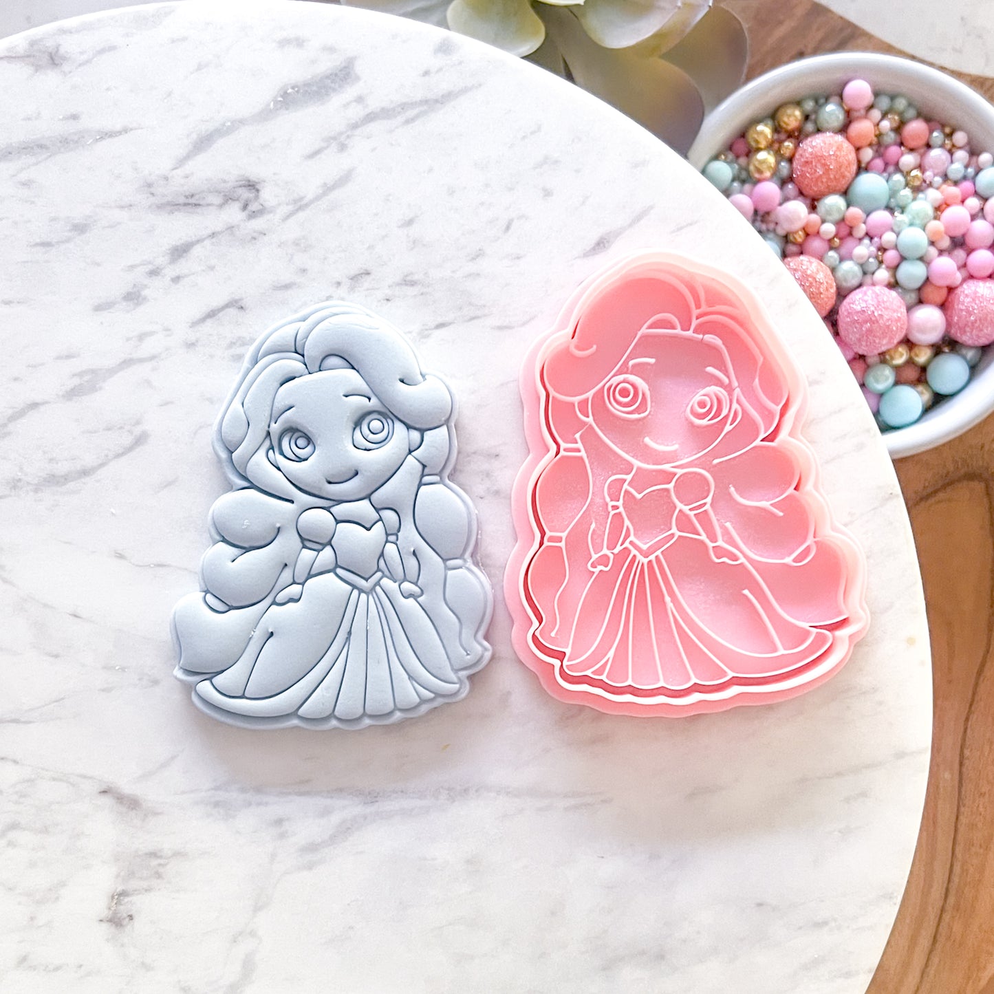"Rapunzel" Cookie Cutter & Stamp