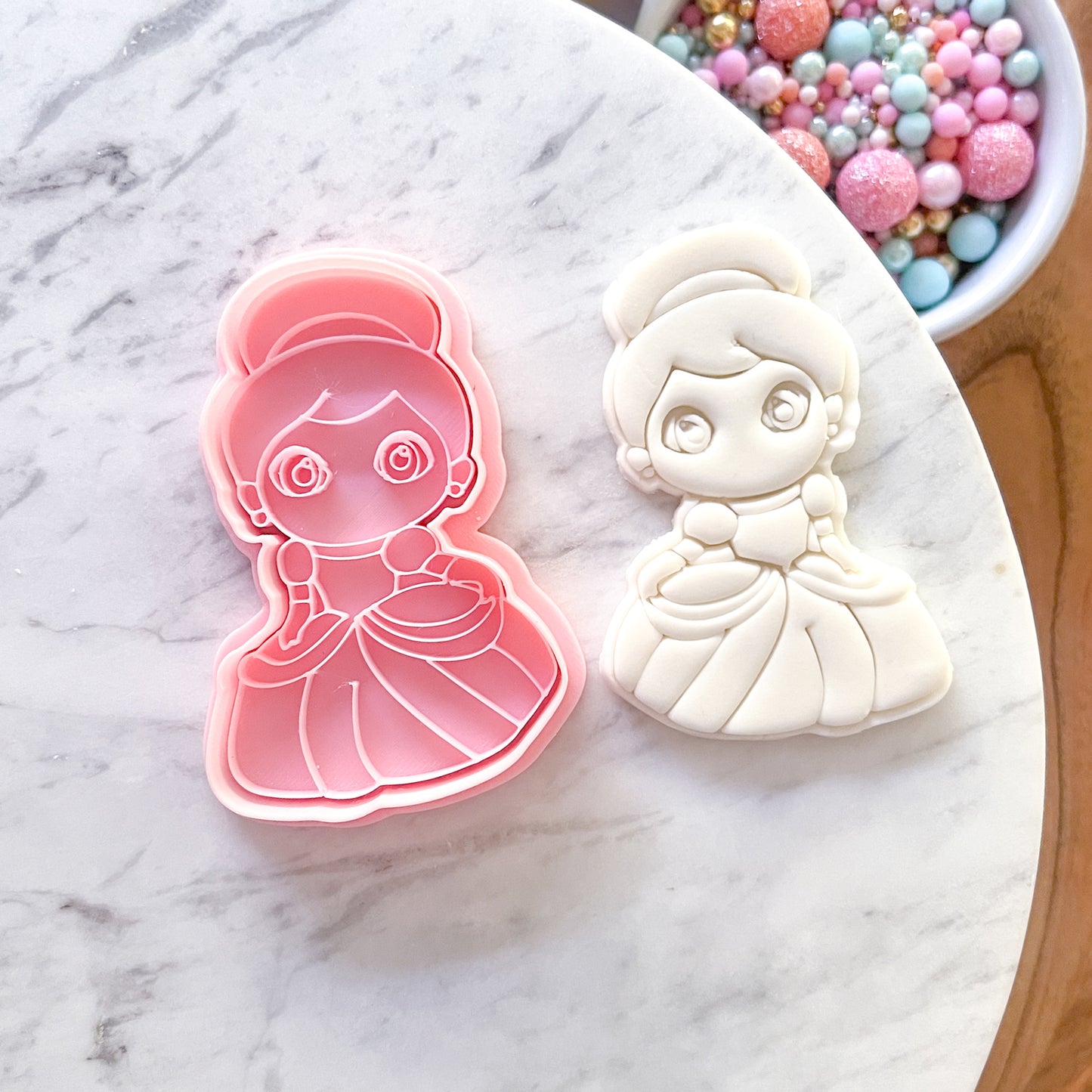 "Cinderella" Cookie Cutter & Stamp