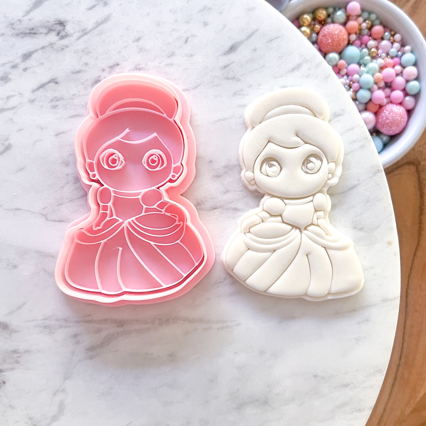 "Cinderella" Cookie Cutter & Stamp