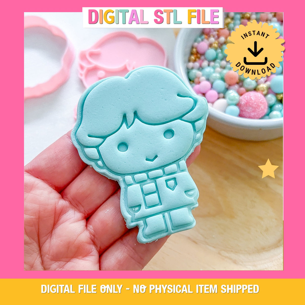 "Ralph" - Cookie Cutter & Stamp
