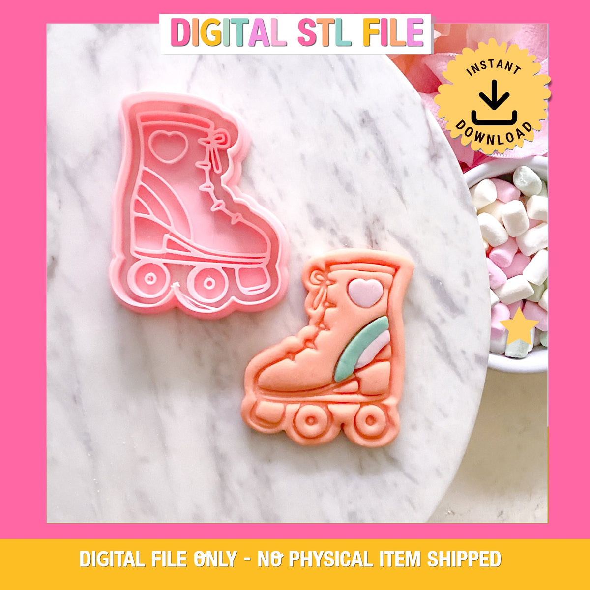 Roller Skates - Cutter & Stamp Set