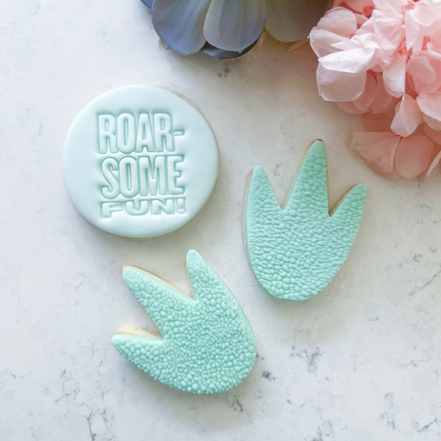 Roar-some Birthday - Fondant Stamp