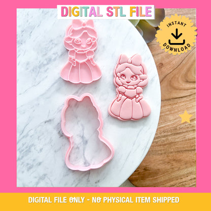 "Snow White" Cookie Cutter & Stamp