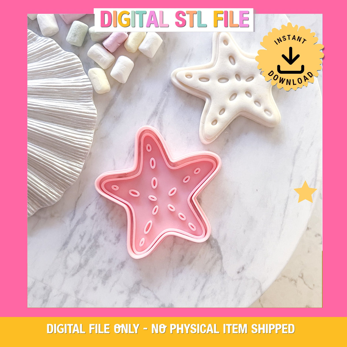 "Starfish" - Cookie Cutter & Stamp