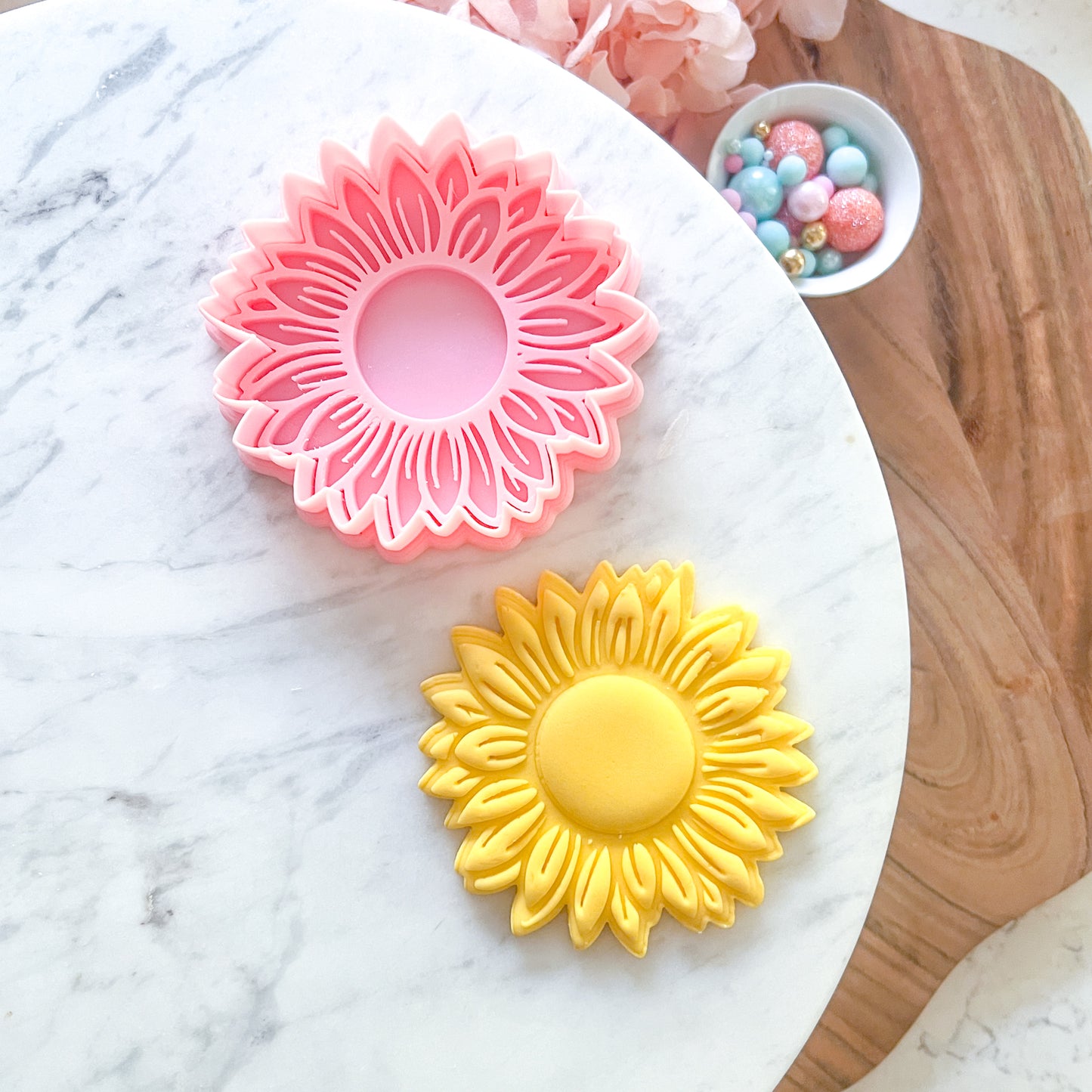 "Sunflower" - Cookie Cutter & Stamp