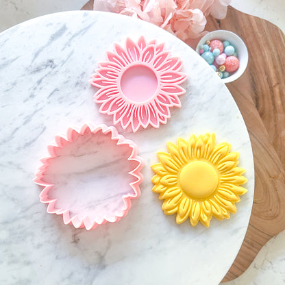 "Sunflower" - Cookie Cutter & Stamp