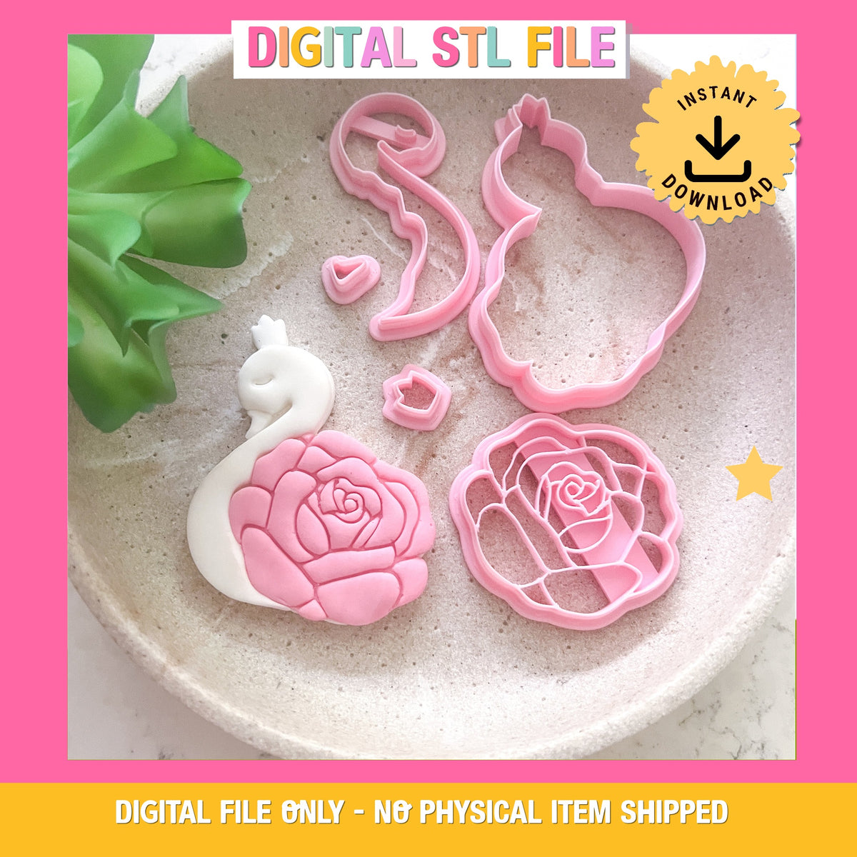 Swan Princess - Cutter Set (5 pc)
