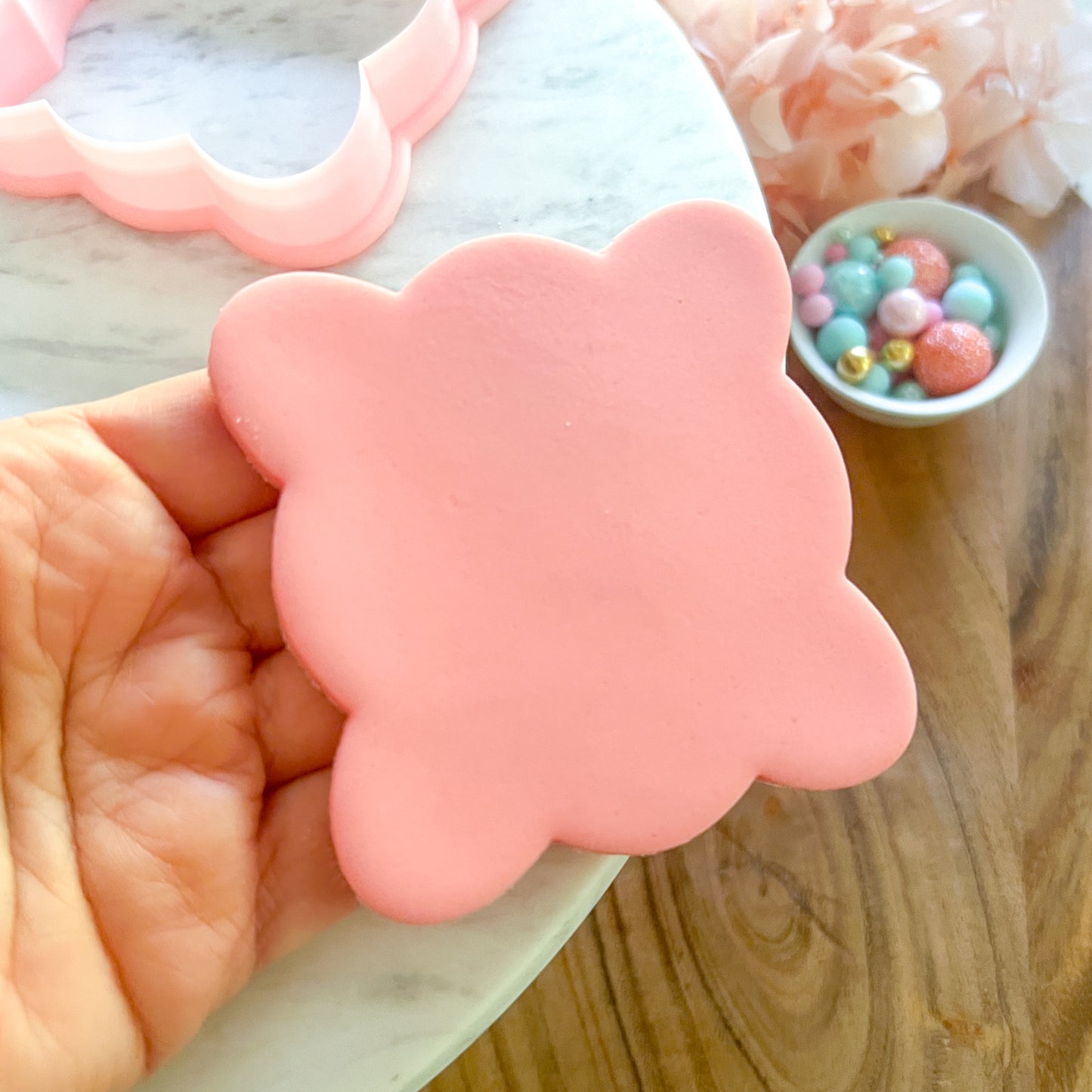 "Scalloped Square" - Cookie Cutter