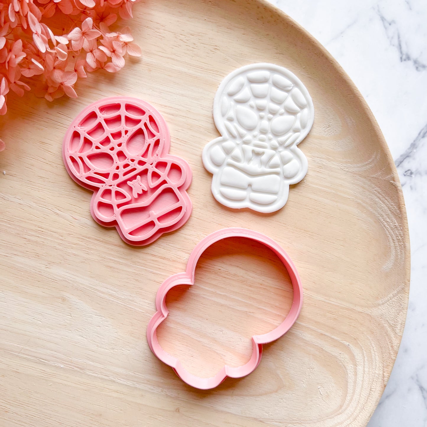 Spider-man Cookie Cutter & Stamp