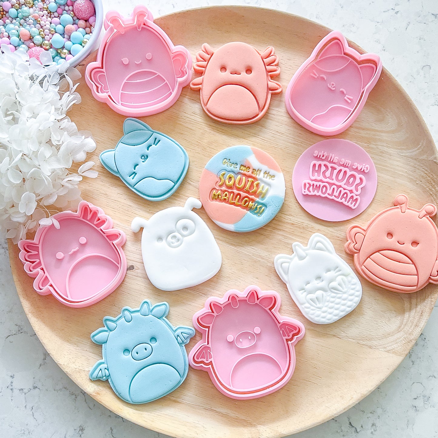 "Dog Squishmallow" - Cookie Cutter & Stamp