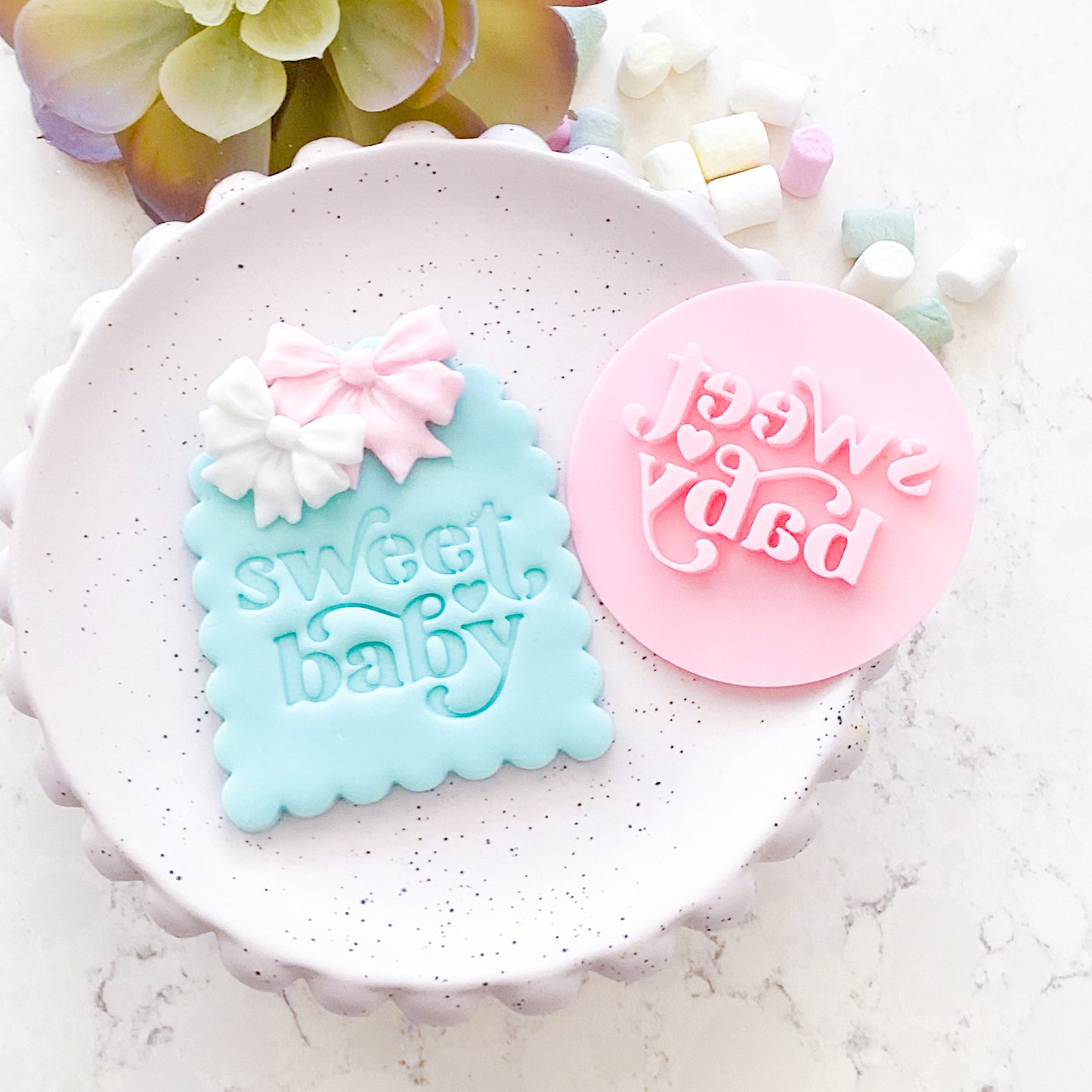 Sweet Baby - Fondant Stamp