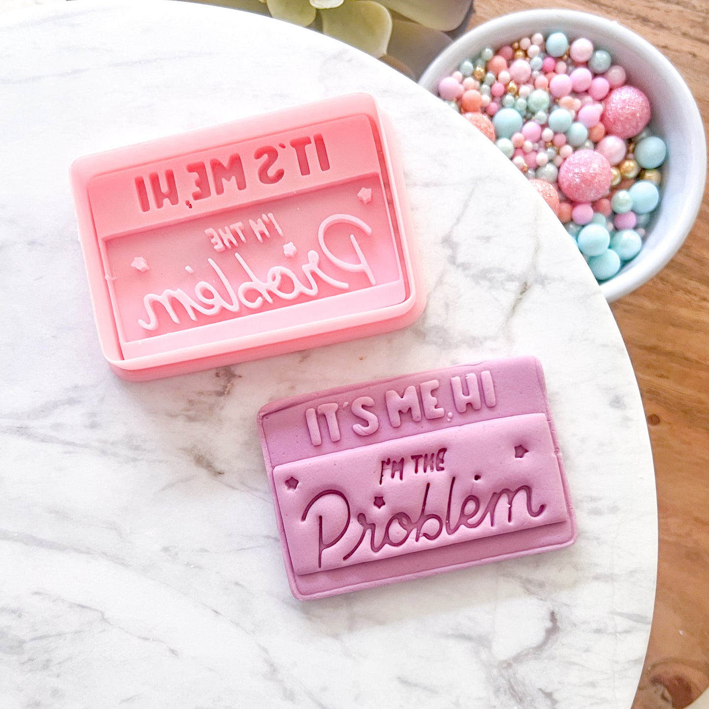 "I'm the Problem" - Cookie Cutter & Stamp