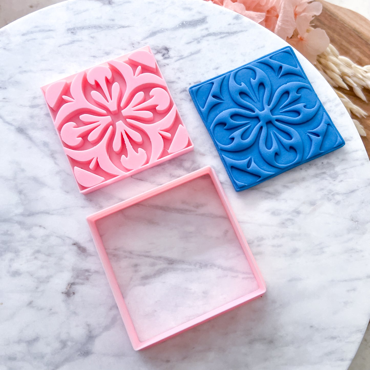 "Mosaic Tile" - Cookie Cutter & Stamp