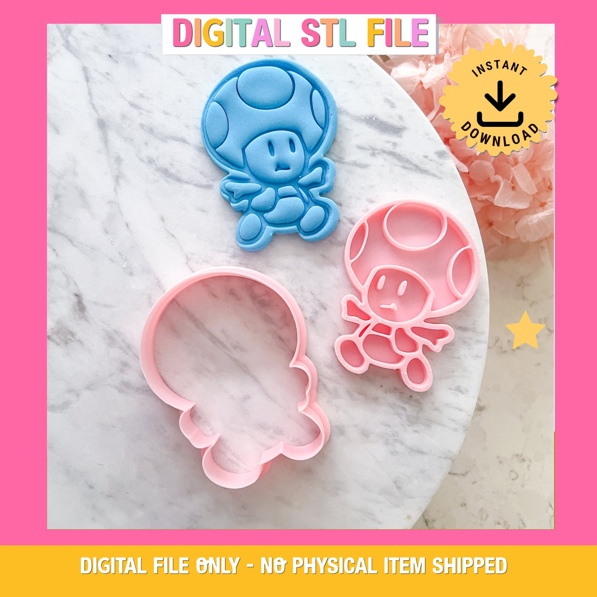 "Toad" Cookie Cutter & Stamp