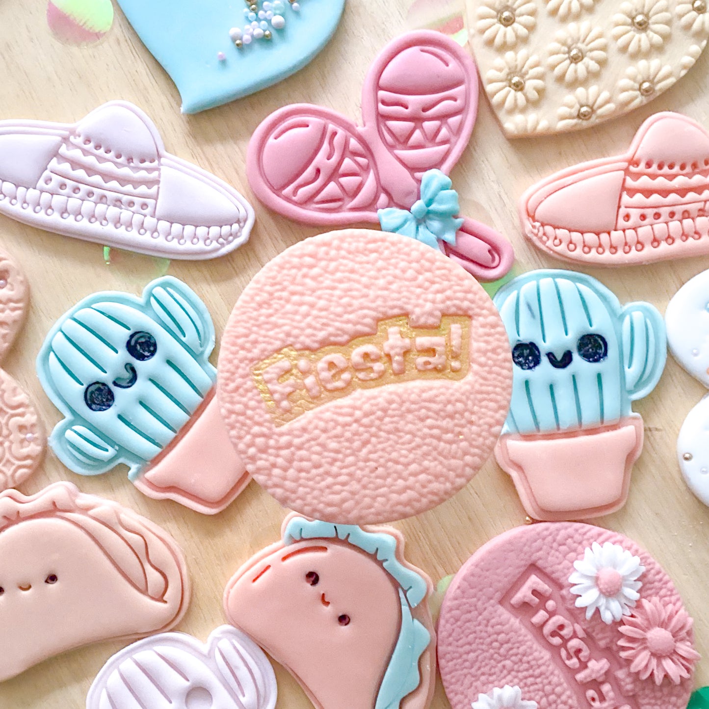 Fiesta - Fondant Stamp