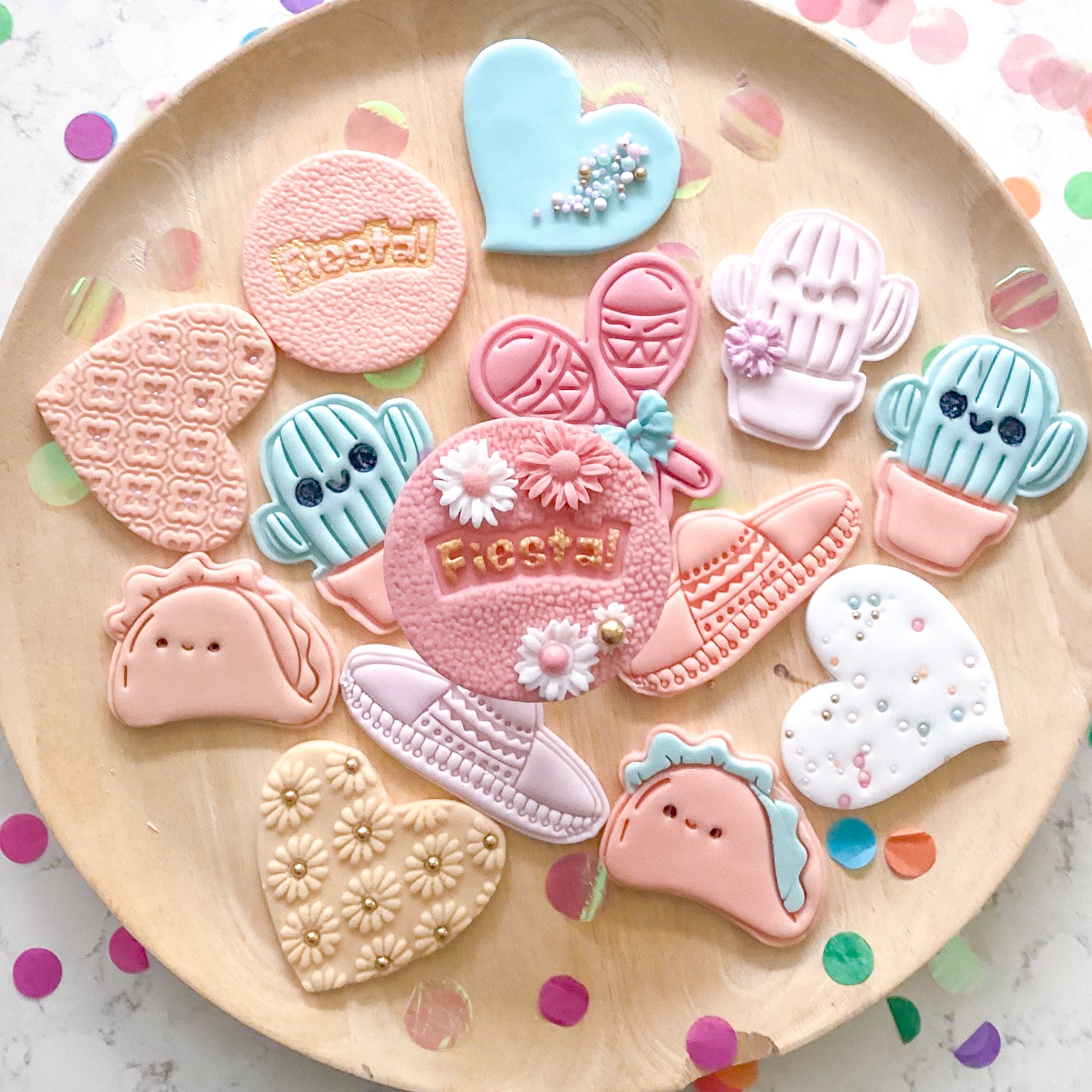 Fiesta - Fondant Stamp