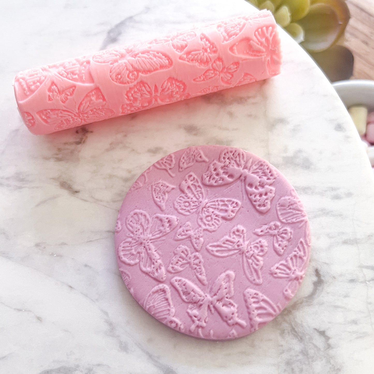 "Butterfly" Fondant Texture Roller