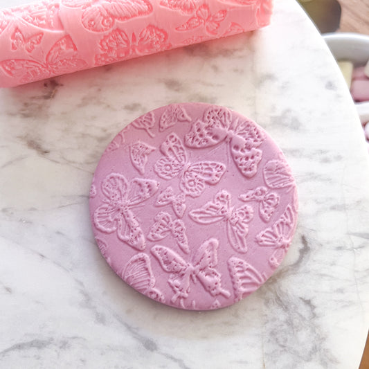 "Butterfly" Fondant Texture Roller