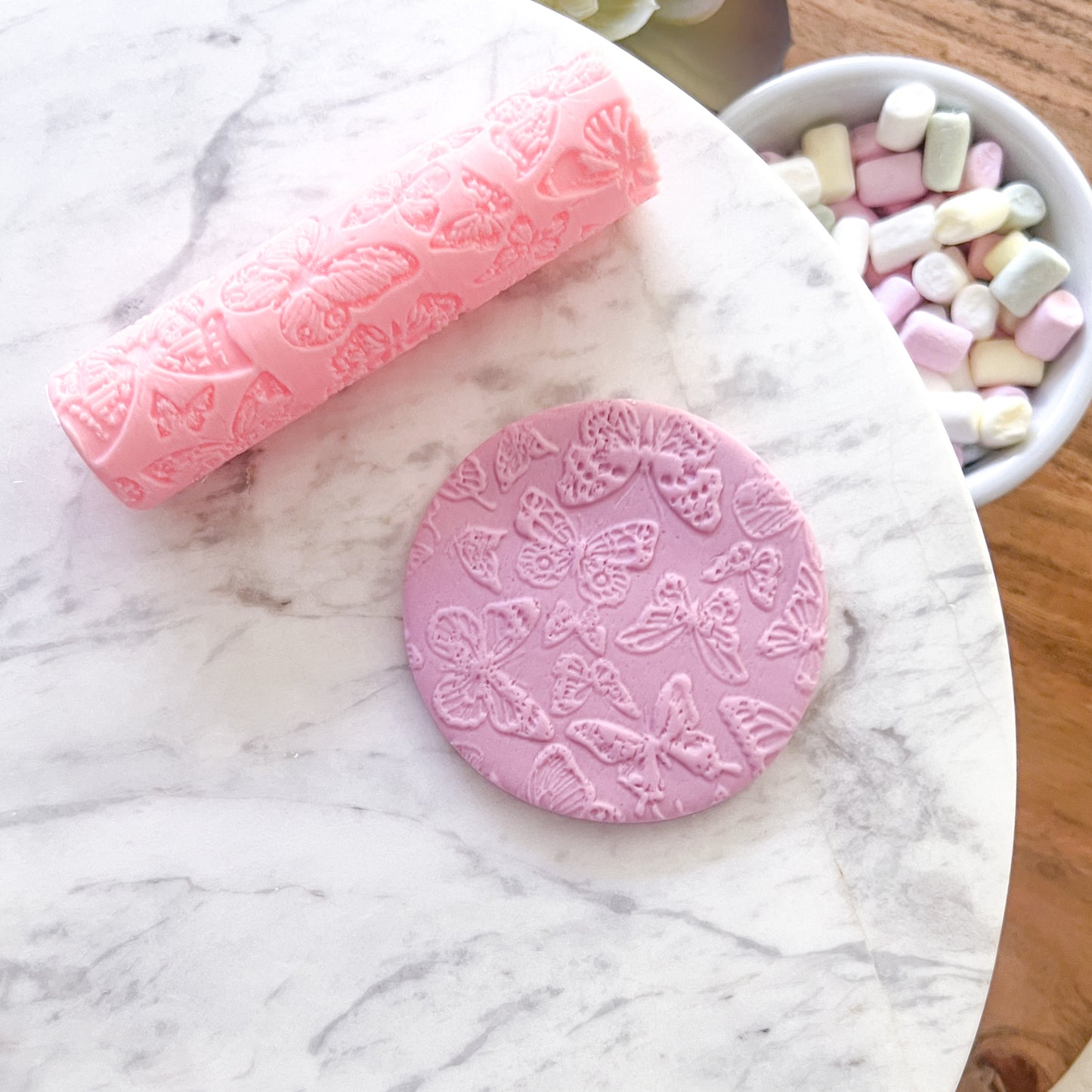 "Butterfly" Fondant Texture Roller