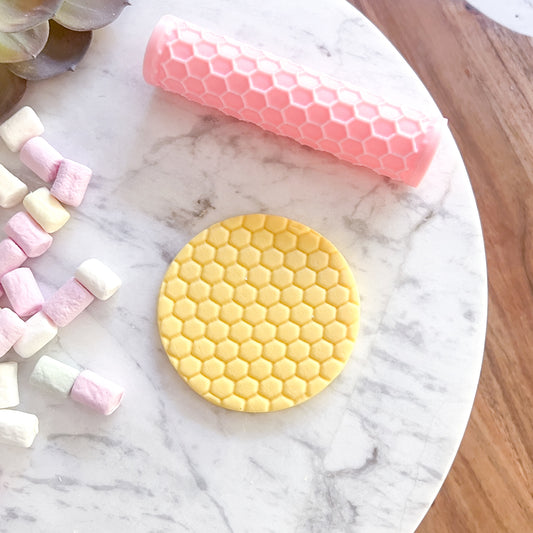 "Honeycomb" Fondant Texture Roller