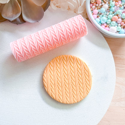 "Knit" Fondant Texture Roller