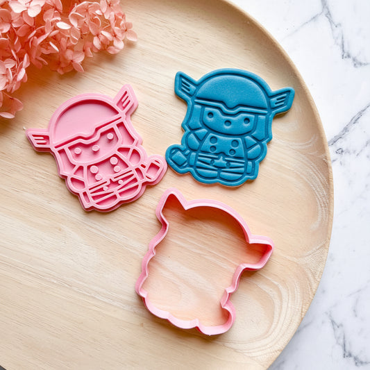 Thor Cookie Cutter & Stamp