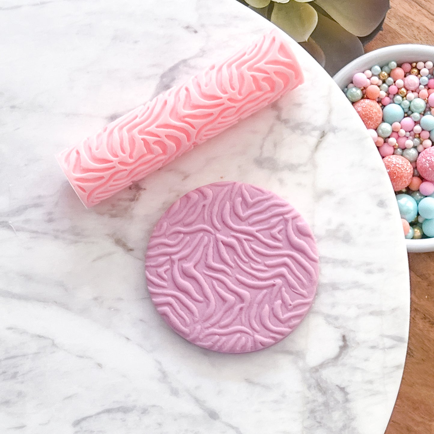 "Tiger" Fondant Texture Roller