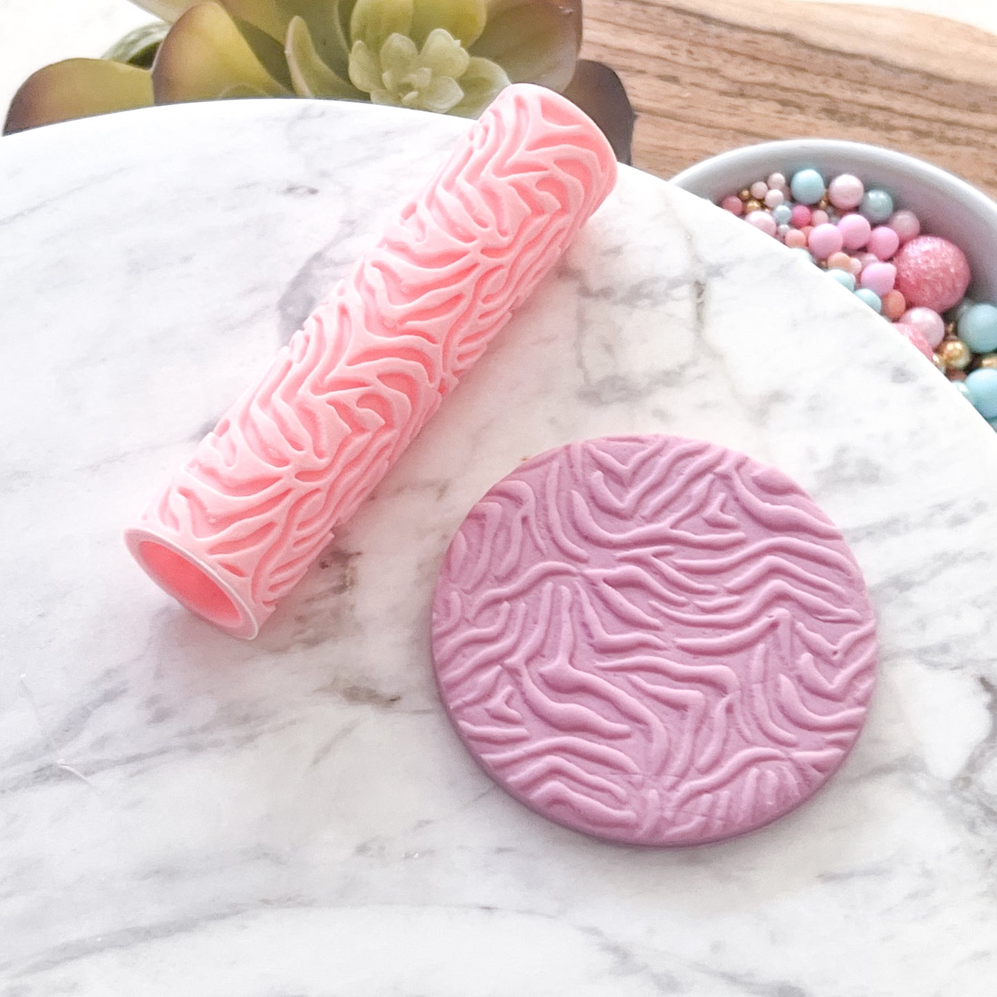 "Tiger" Fondant Texture Roller