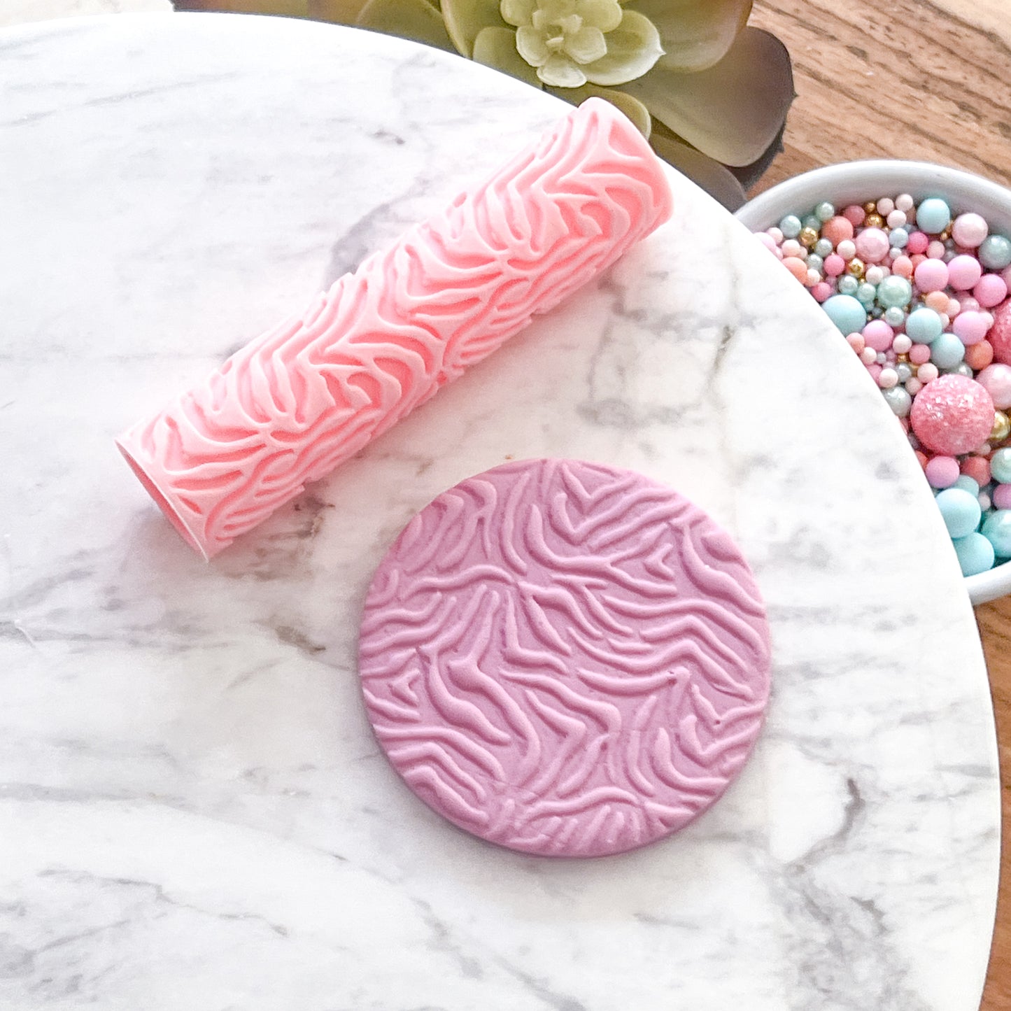 "Tiger" Fondant Texture Roller